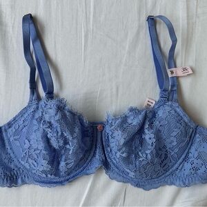 Victoria's Secret Lace Bra in Blue